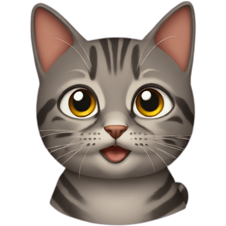 surpris de chat emoji