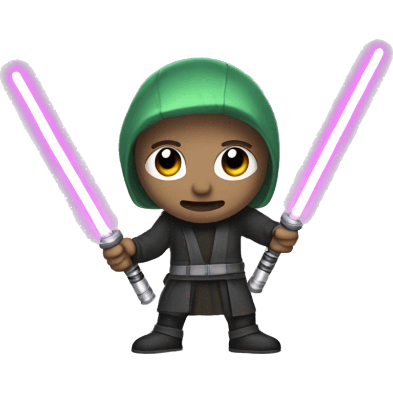 Grievious with four light sabers emoji