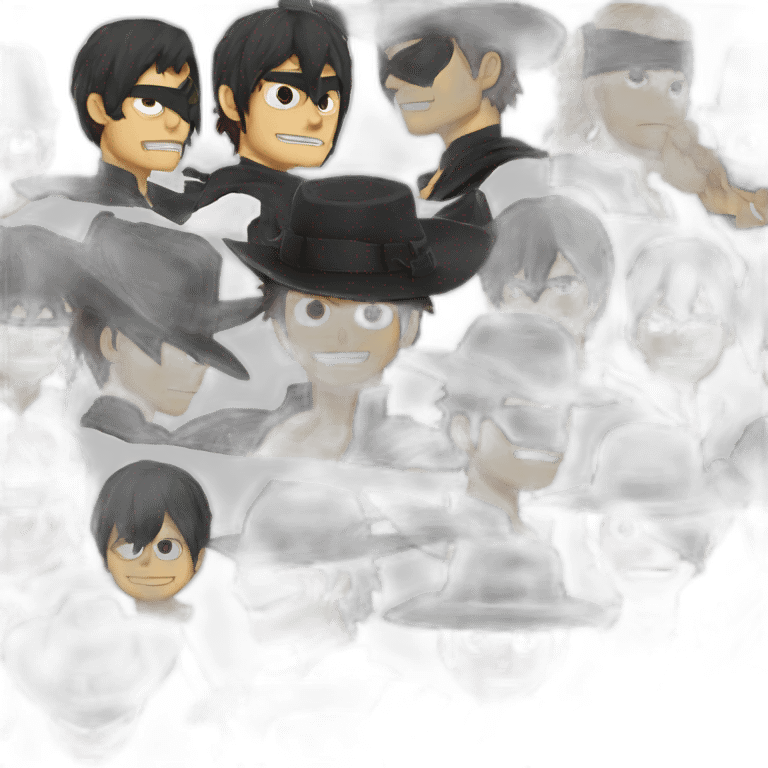 Zorro one piece emoji