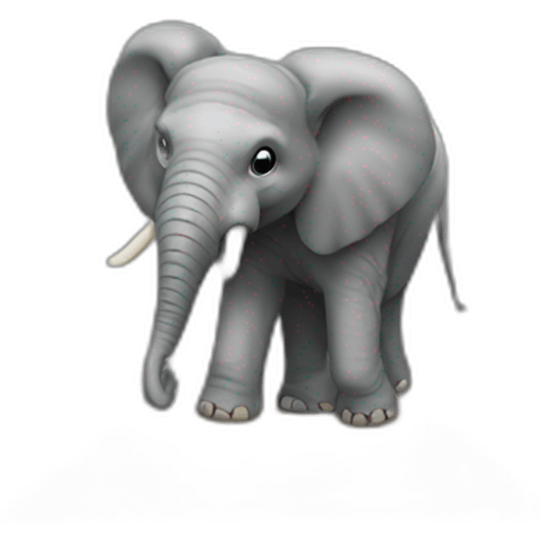 Elephant in the room emoji