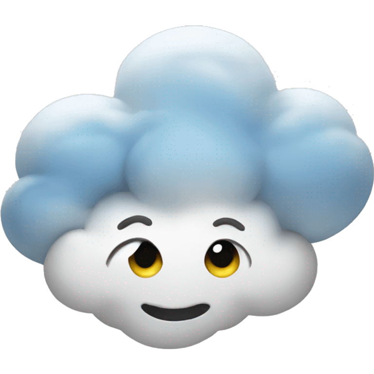 Cloud emoji