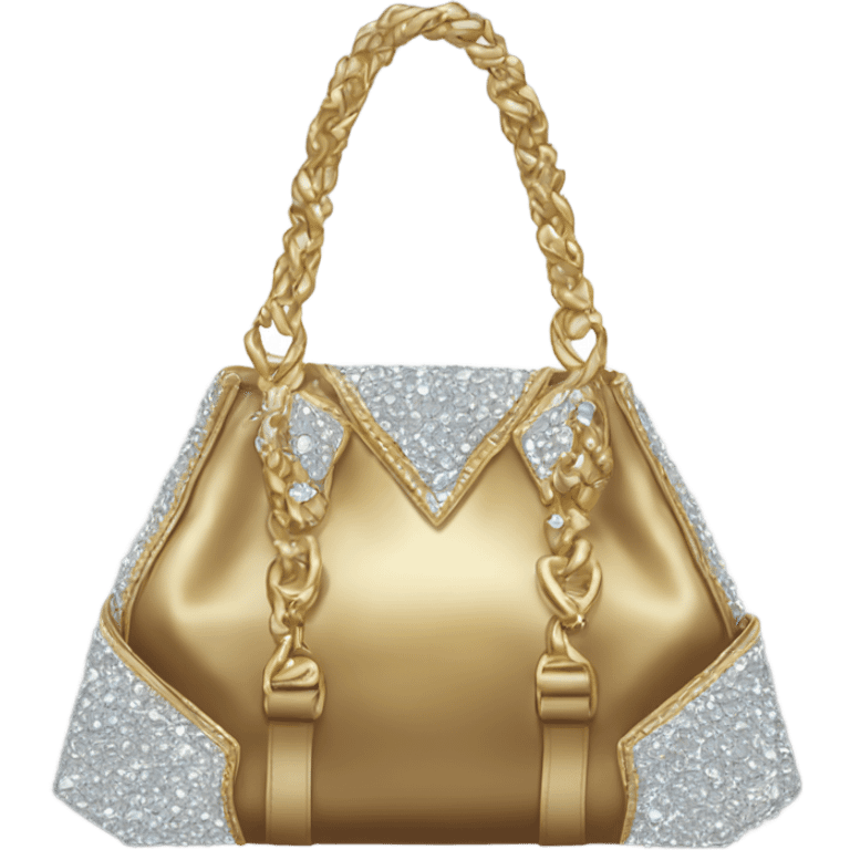 Luxurious diamond bag emoji