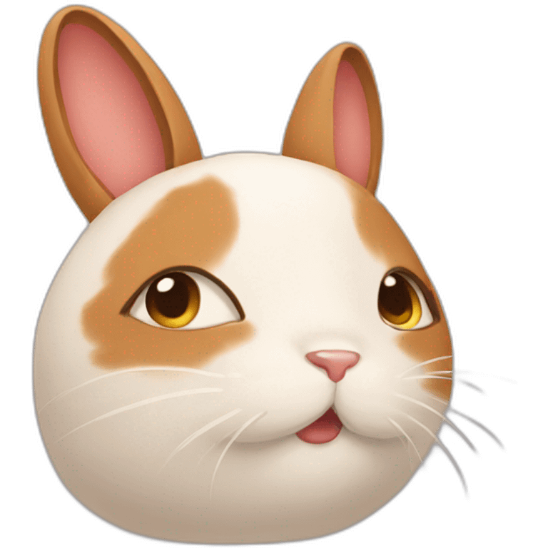 Cat bun emoji