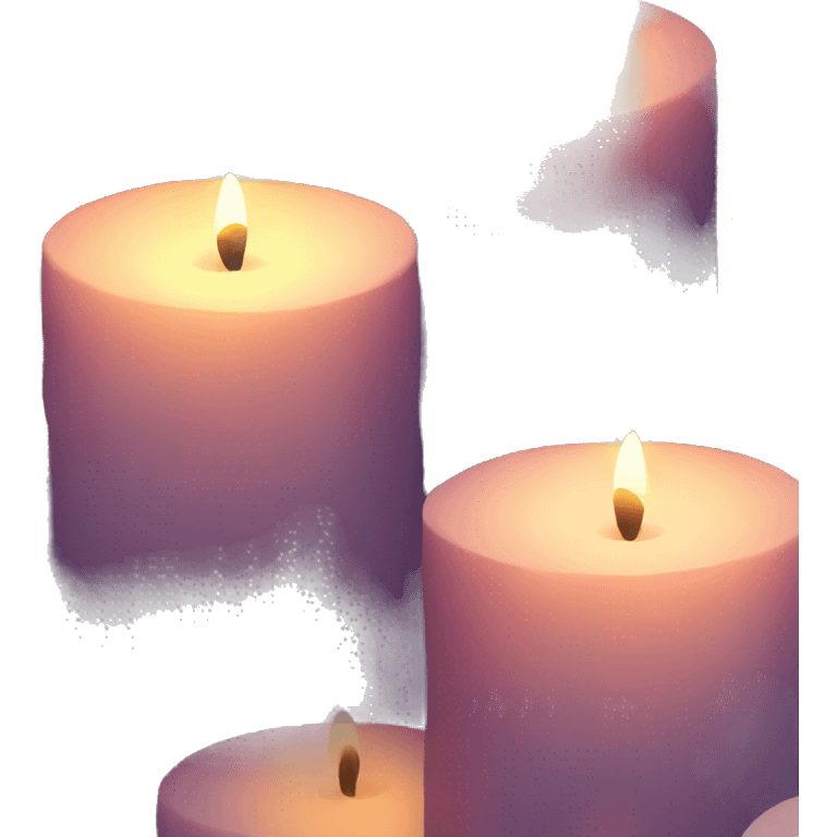 cozy candle emoji