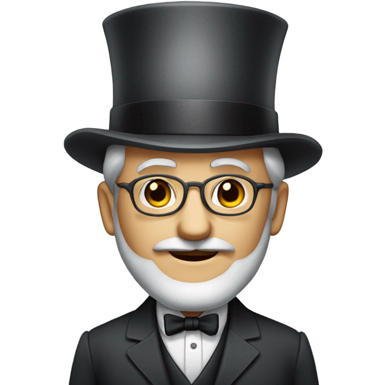 Create an emoji of a rich old male emoji