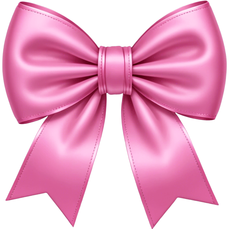 Pink bow emoji