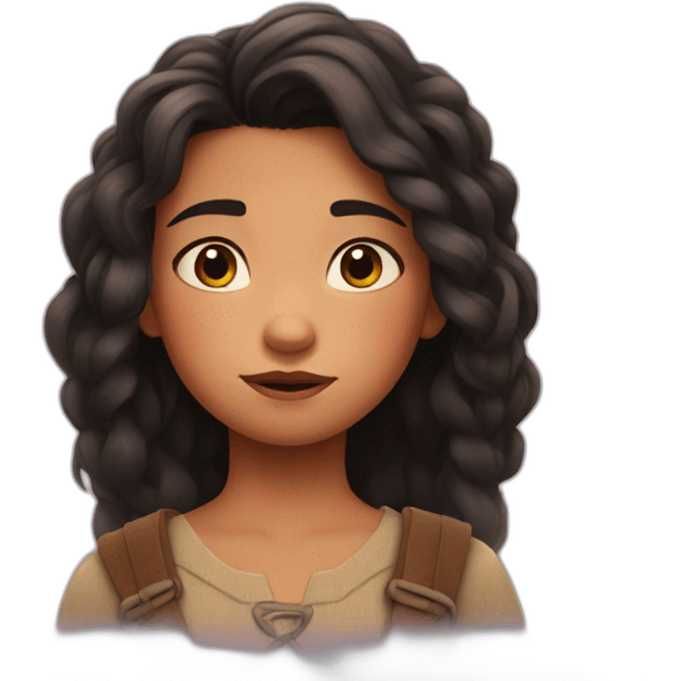 Girl-from-disney-brave-film-but-make-her-face-sad emoji