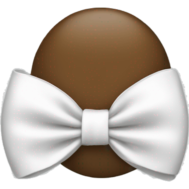 white bow  emoji