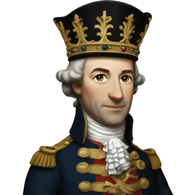 a British king from the 1763 emoji