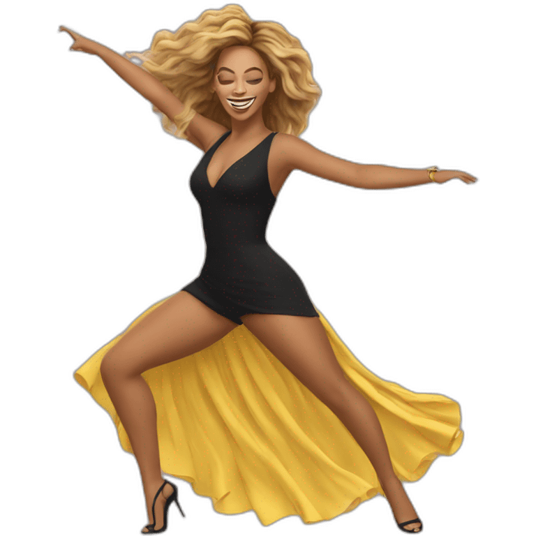 Beyonce dancing emoji