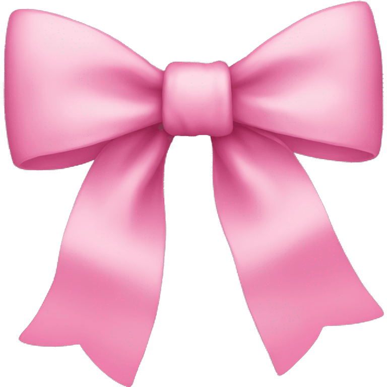 Pink bow emoji