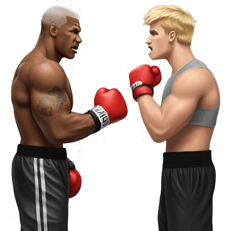 Mike tyson and jake paul fight emoji