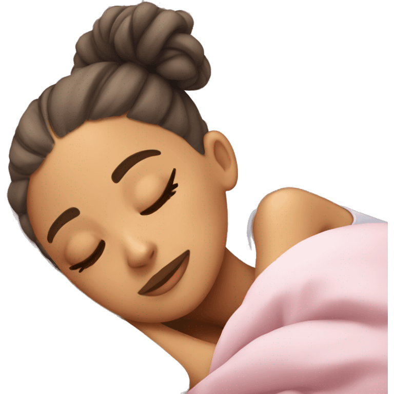 Ariana Grande sleeping emoji