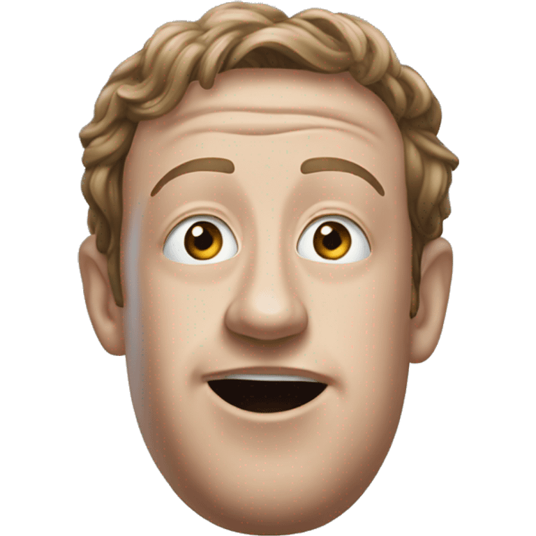 zuckerberg with something emoji