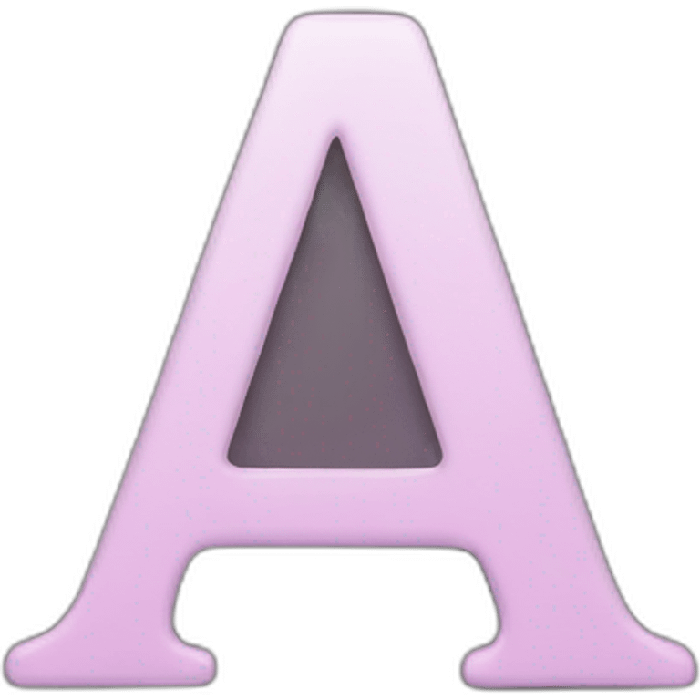 Letter A and S emoji