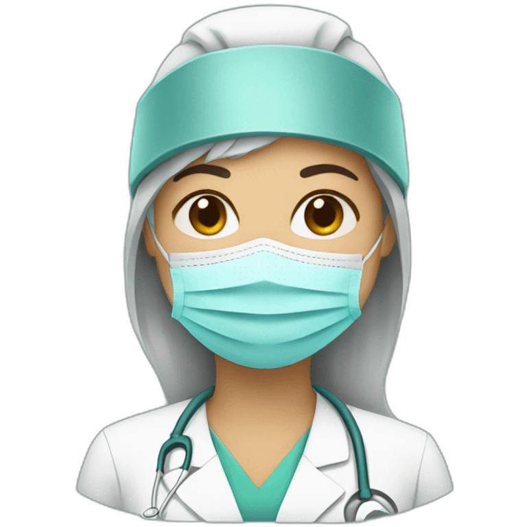 Surgeon woman emoji