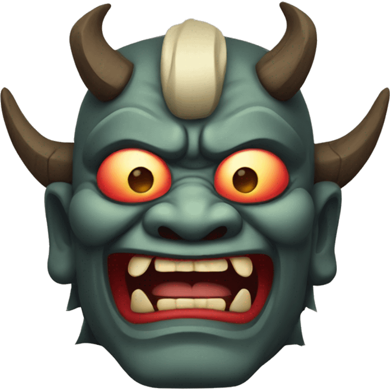 Japanese oni  emoji