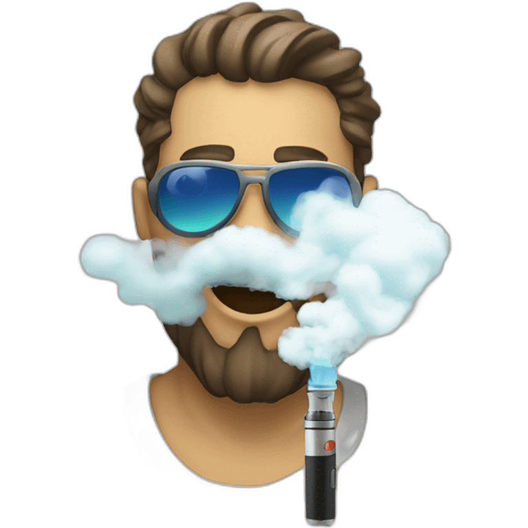 cool vape emoji