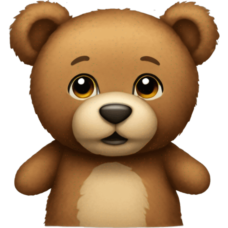 Teddy bear emoji