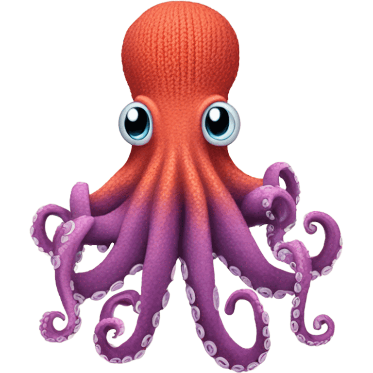 Octopus wearing a sweater emoji