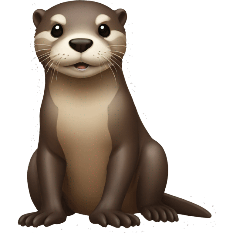 Otter sorry weak emoji