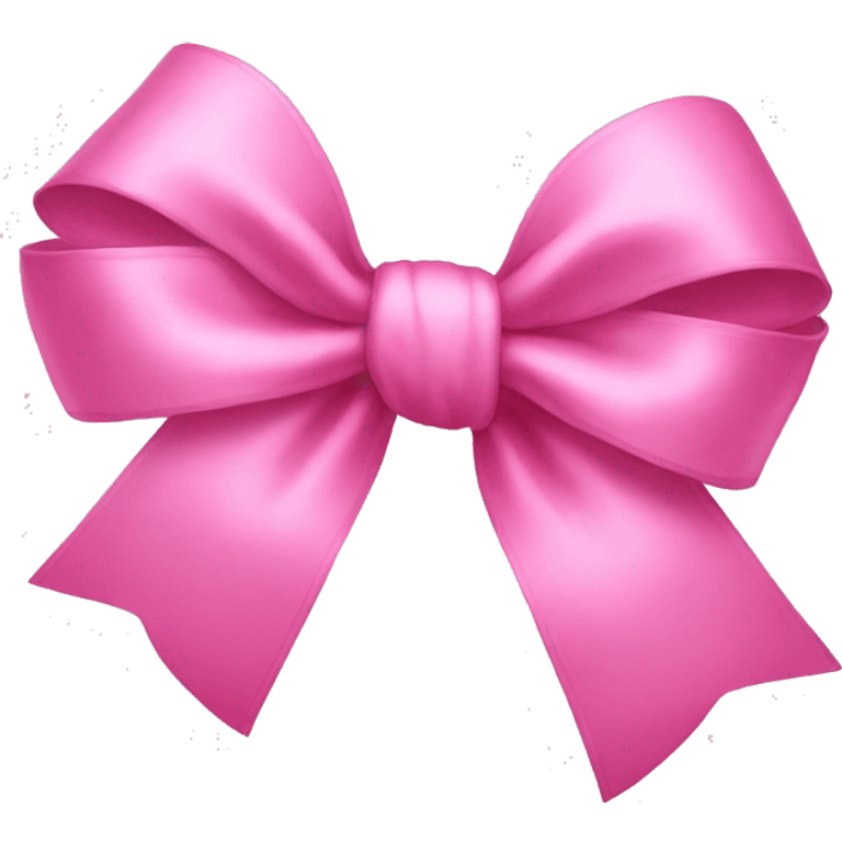 Pink bow emoji