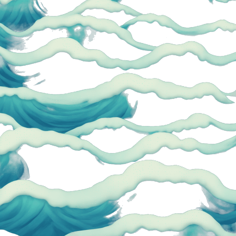 Ocean waves emoji