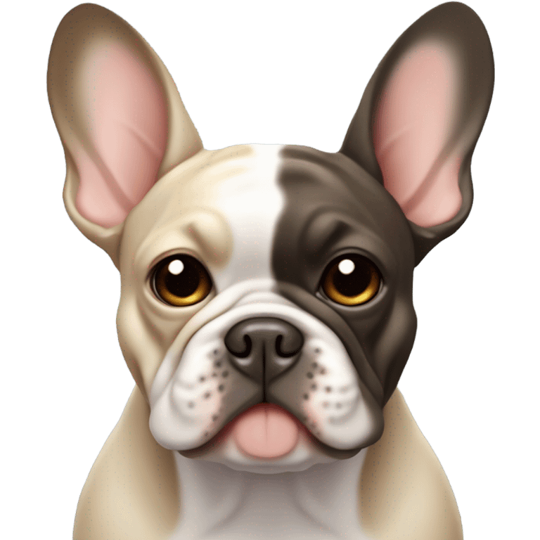 French bulldog  emoji