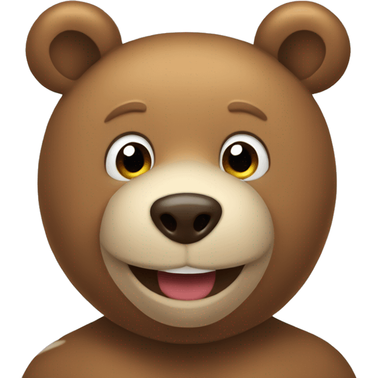 i love you bear  emoji