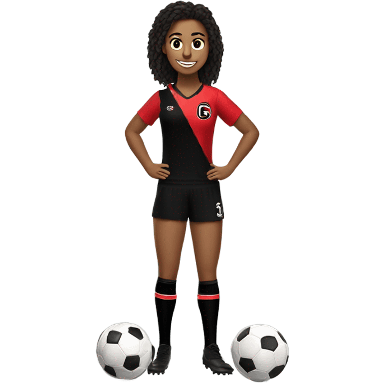 University of Georgia soccer player emoji