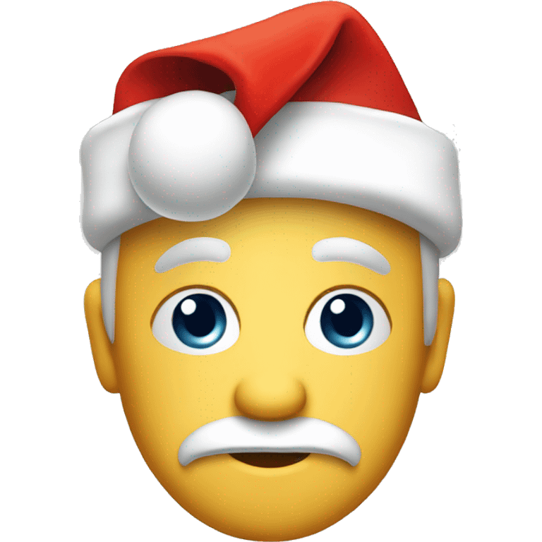 christmas santa hat emoji