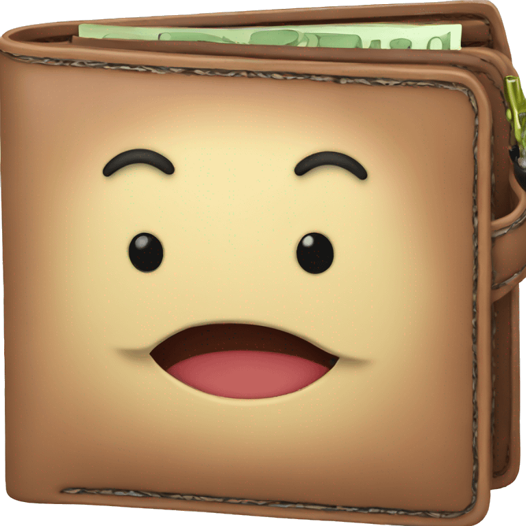 happy fat  money wallet emoji