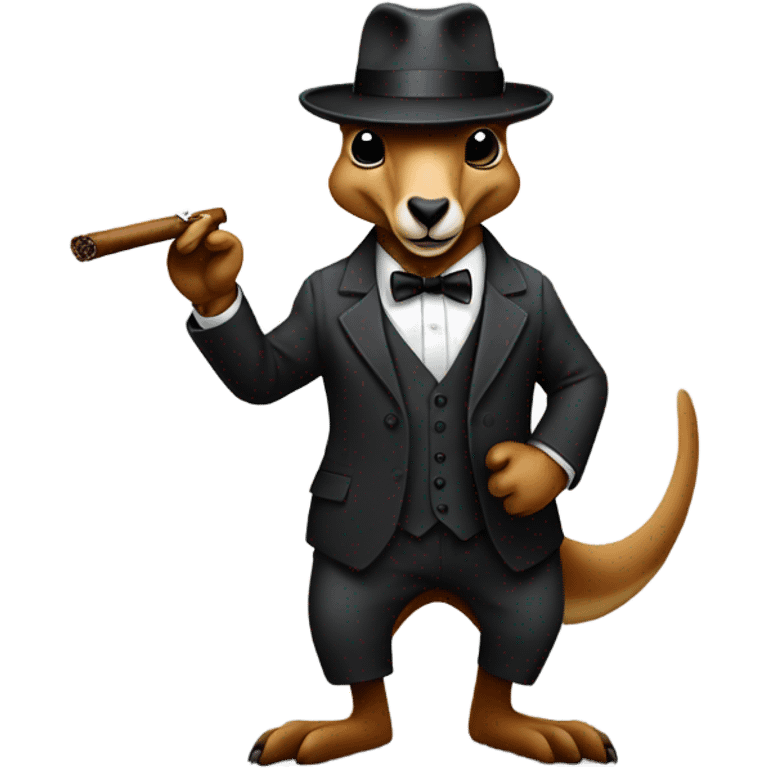 Kangaroo mobster  emoji