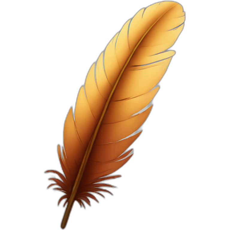 single feather emoji