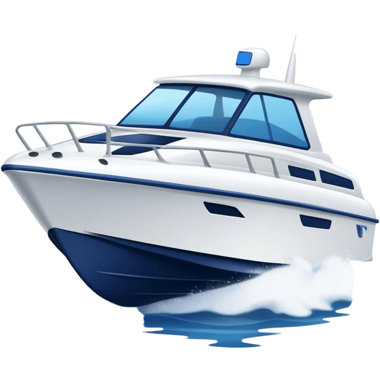 Speedboat - Bayliner 185 Bowrider (Model Year: 2020) (Iconic colour: White with navy blue accents) emoji