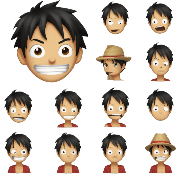 Luffy emoji