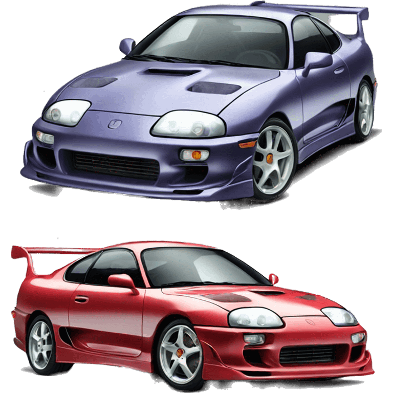 one car supra mk4  emoji