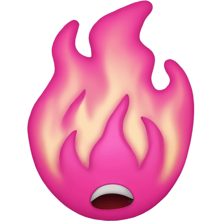 pink fire emoji