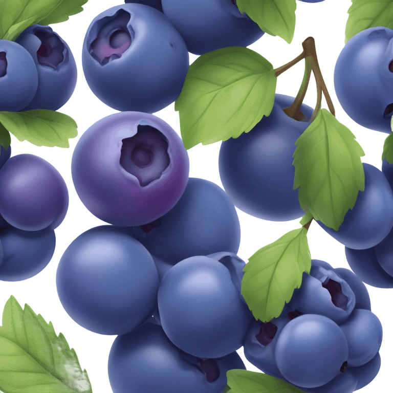 Blueberries  emoji