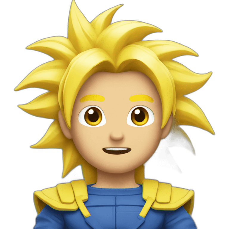 Végéta super sayen emoji