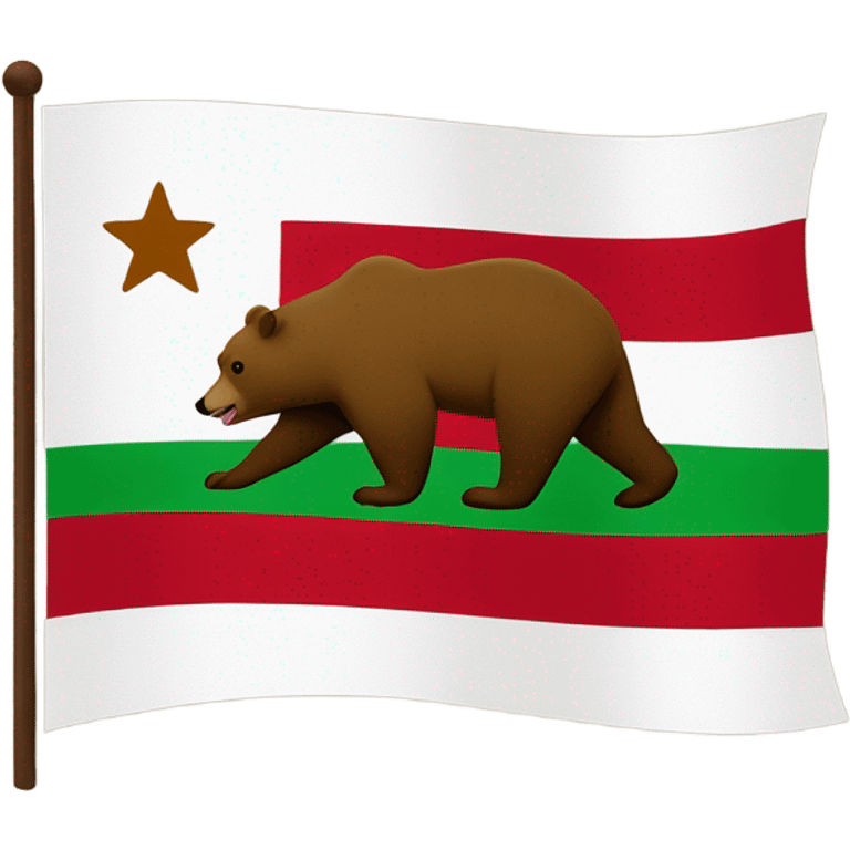 New California Republic flag emoji