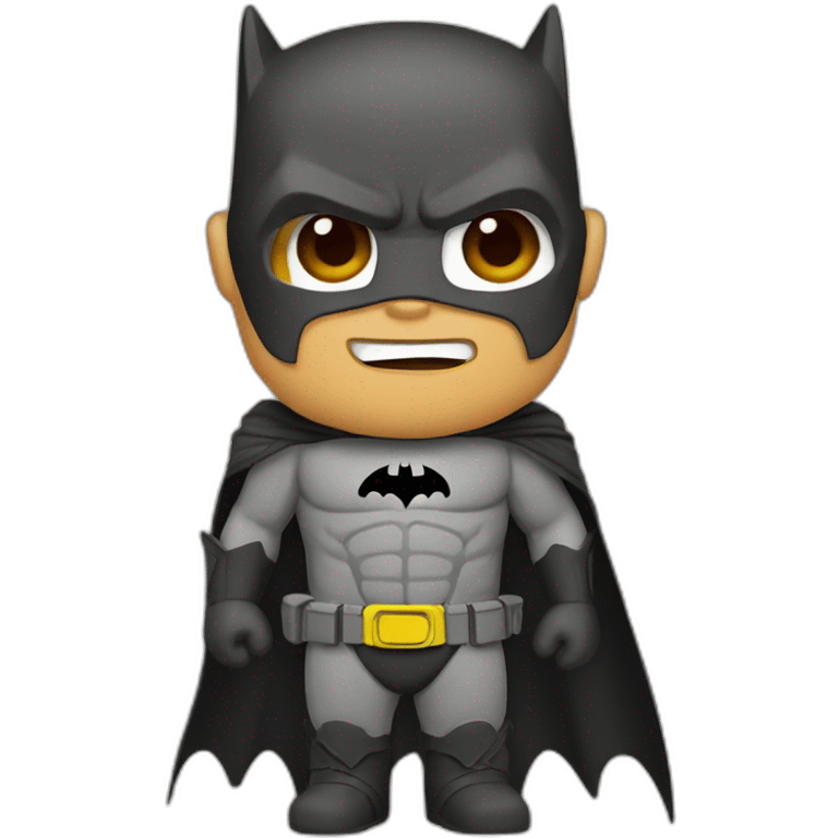 Burmese Chinese Batman emoji