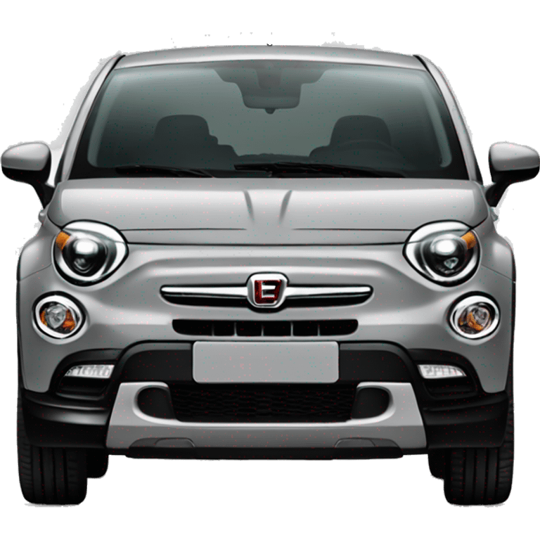 grey fiat 500x emoji