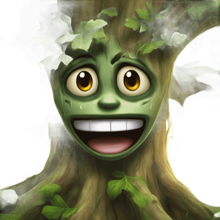 Deku tree from legend of Zelda crying happy tears  emoji