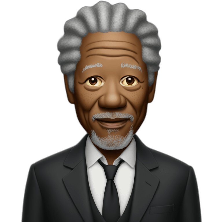 Voluptuous Morgan freeman emoji