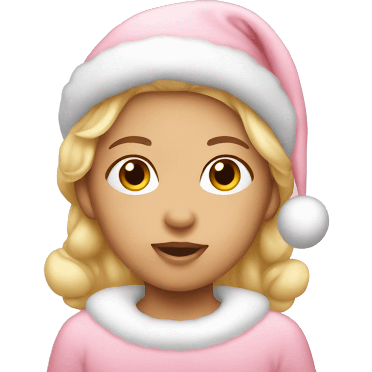 baby pink christmas emoji emoji