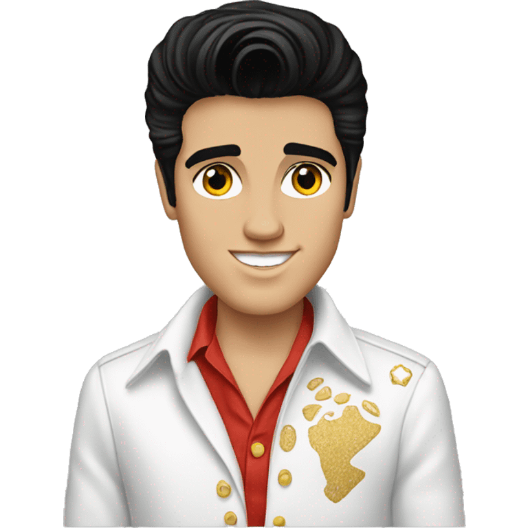 elvis presley as a teenager emoji