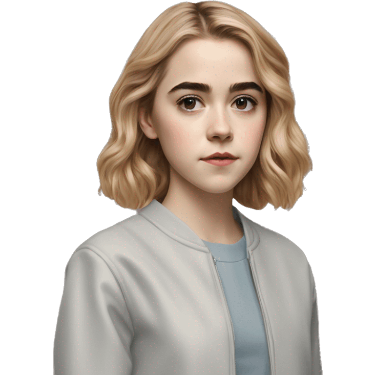 Kiernan Shipka, teenager, Sansa Stark, hyperreal, photoreal portrait emoji