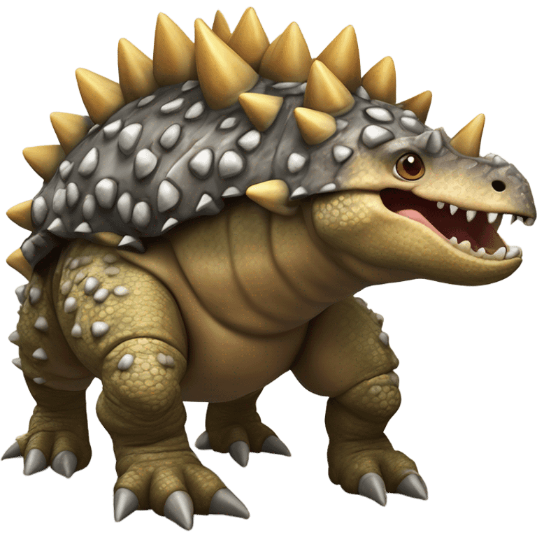 realistic Ankylosaurus emoji