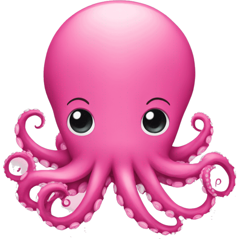 octopus pink emoji